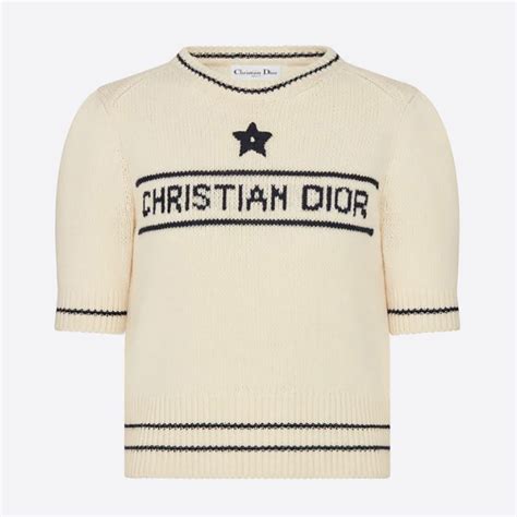 christian dior knitted top|dior sweater women.